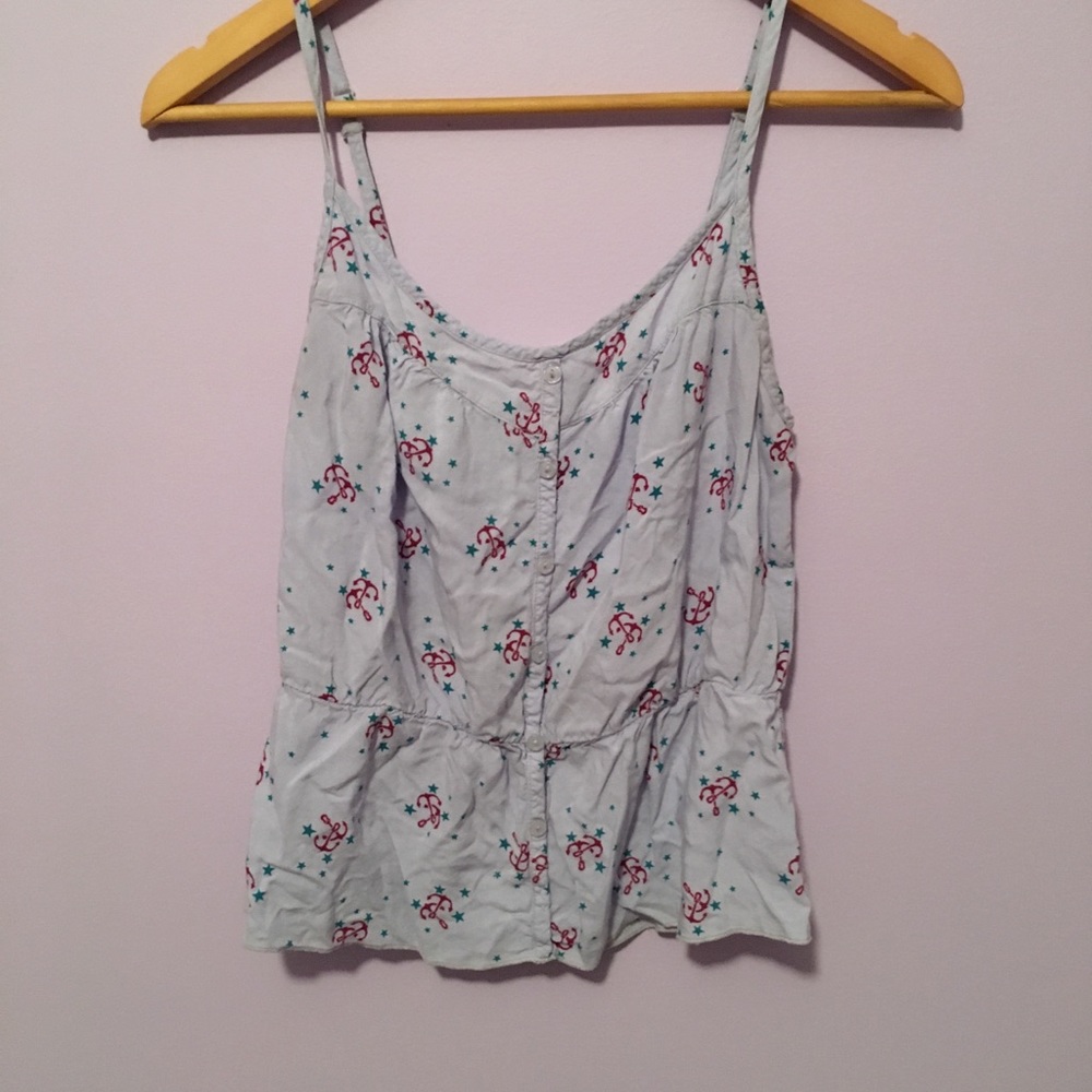 Tank top anchor shirt